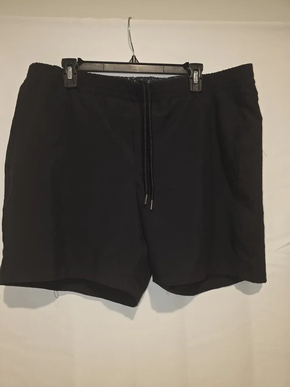Birdie Bound Shorts Mens XL Black Stretch Golf Swim Quick Dry Pockets Zipper